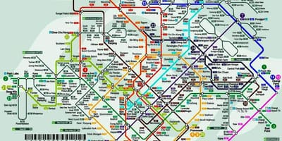 Jövő mrt Szingapúr térkép