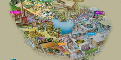 Resorts world sentosa térkép