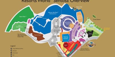 Resorts World Sentosa térkép