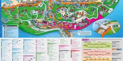 Sentosa térkép látnivalók