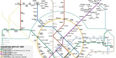 Szingapúr smrt térkép